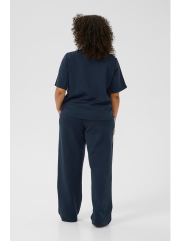 KAFFE curve Sweatshirt KCtif Loose fit in Midnight Marine