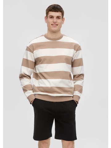 QS Sweatshirt in 81G0_beige