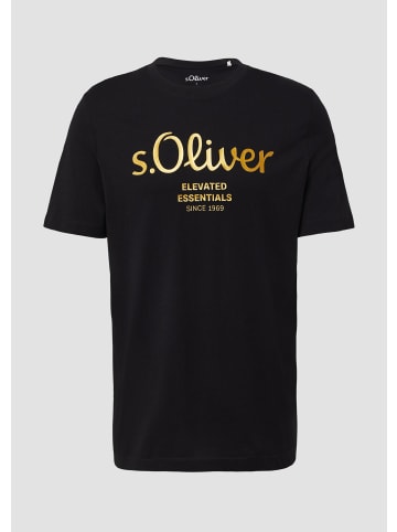s.Oliver T-Shirt in 99D2_schwarz