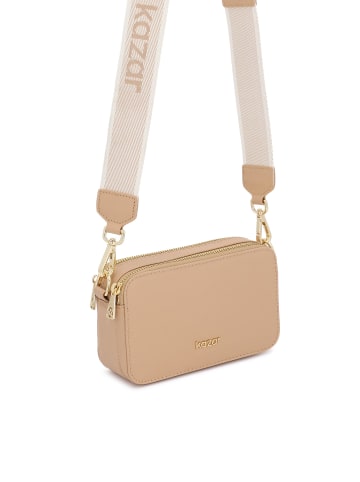 Kazar Schultertaschen in Beige