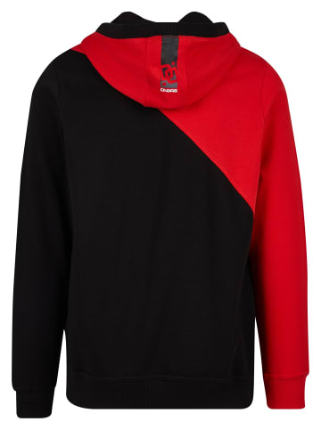 DNGRS Dangerous Kapuzenpullover in black/red