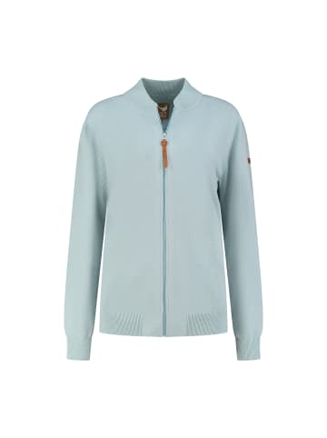 MGO leisure wear Indy Cardigan in Hellblau