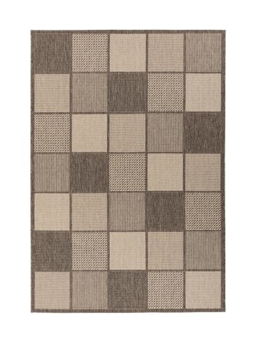 Arte Espina Kurzflor Teppich Splash 425 in braun - creme - rechteckig