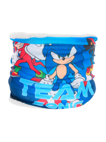 Sonic Schlauchschal Kinder Doppelpack mit Motiv und Fleecefutter in Mehrfarbig