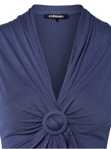 Olsen Top Edda in indigo - 0001