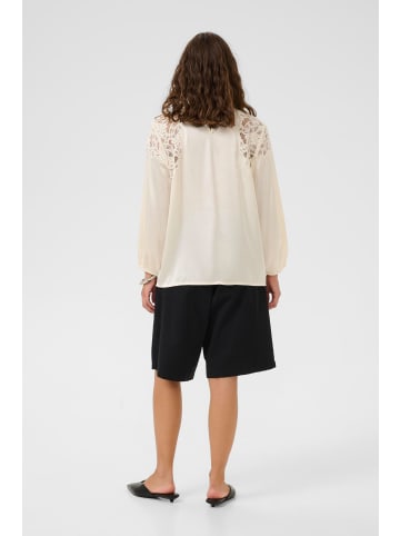 CULTURE Langarm-Bluse CUcamusa Classic fit in Whitecap