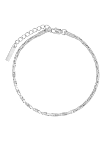 Steel_Art Herrenarmband Ennia silberfarben in Silberfarben Poliert