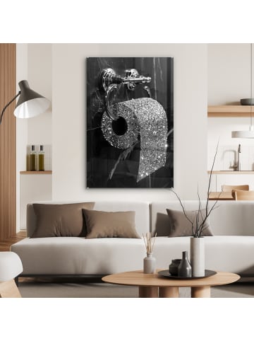 OnlyWow Acrylglasbild Toilettenpapier
