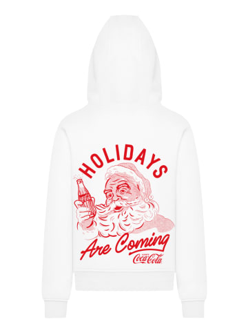 F4NT4STIC Hoodie Coca Cola Holidays Are Coming 2 in weiß