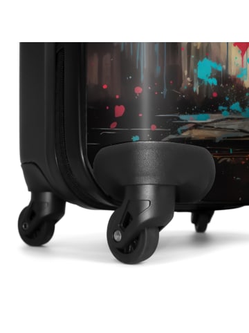 NoBoringSuitCases Suitcase, Koffer, Reisekoffer Herzballon