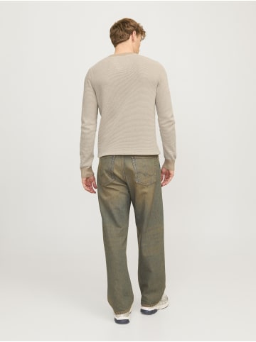 Jack & Jones Strickpullover in Oatmeal