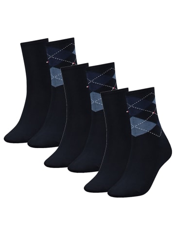 Tommy Hilfiger Socken 6er Pack in Dunkelblau