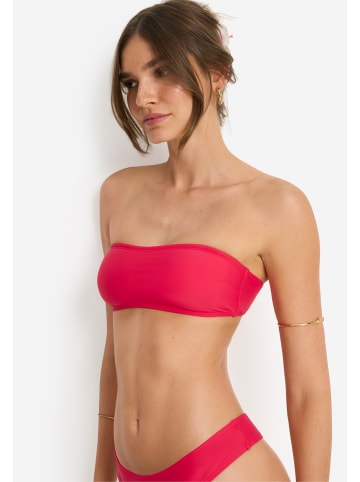 LSCN BY LASCANA Bandeau-Bikini-Top in beere
