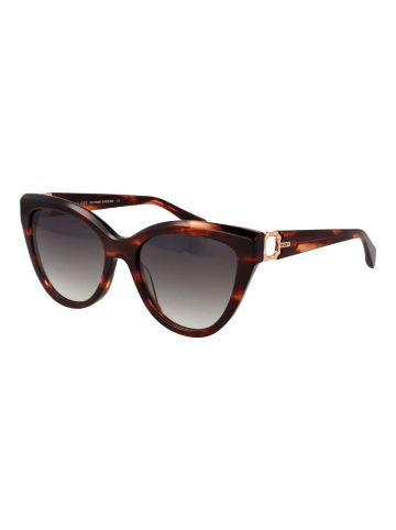 Bulget Frauen Sonnenbrille Katzenaugen Braun