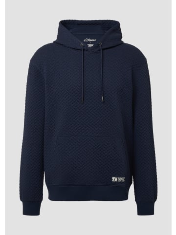 s.Oliver Sweatshirt in 5826_dunkelblau