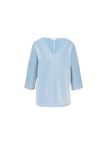S.OLIVER RED LABEL Langarmshirt in Blau