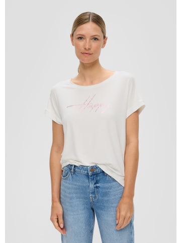 s.Oliver T-Shirt in 02D1_creme