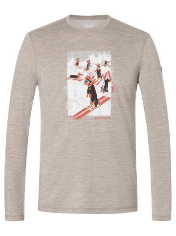 super.natural M DACHSHUND PARTY LS in Beige