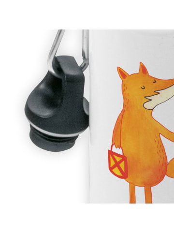 Mr. & Mrs. Panda Trinkflasche Fuchs Laterne ohne Spruch in Weiß