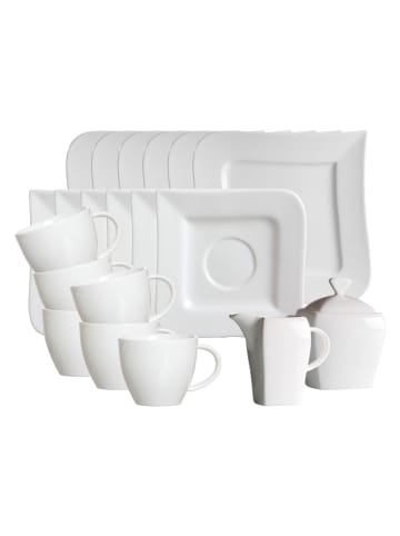 Ritzenhoff & Breker 20er Set Kaffeeservice Melodie in weiß