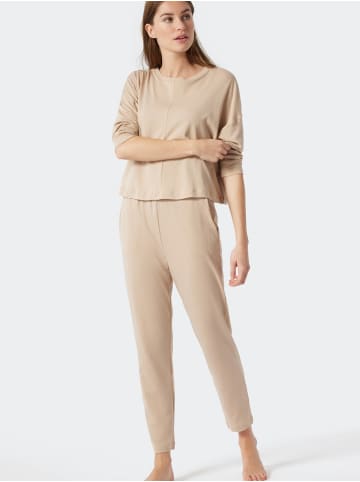 Schiesser Pyjama Modern Nightwear in Beige