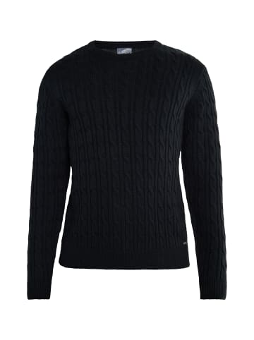 DreiMaster Vintage Strickpullover in Schwarz