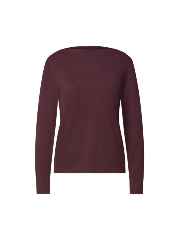 Street One Pullover in rustic rouge