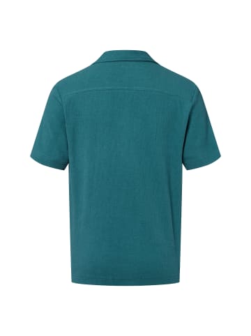 Nils Sundström Hemd in petrol - 0002