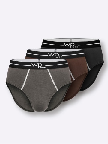 WITT WEIDEN Slip in anthrazit + schoko + schwarz