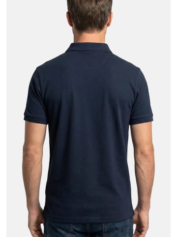 S. Oliver Poloshirt Basic in Weiß / blau