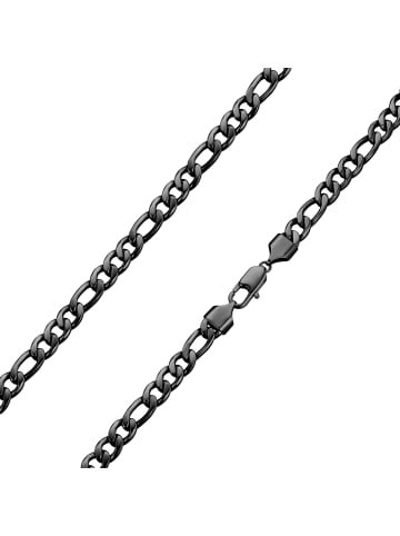 True Rebels Kette aus Edelstahl in schwarz