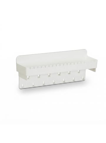relaxdays Schmuckhalter in Weiß - (B)30 x (H)12 x (T)8 cm