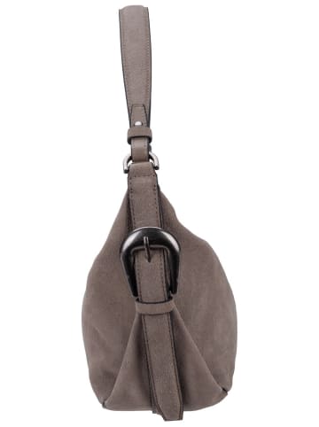 LIEBESKIND BERLIN Handtasche Paris II Hobo S Hydro Suede in Neutral Grey