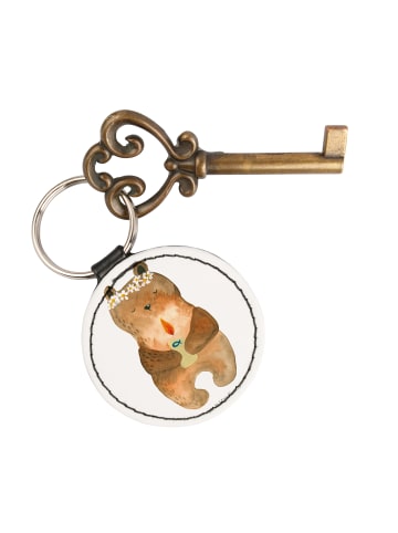 Mr. & Mrs. Panda Anhänger Bär Kommunion ohne Spruch in Weiß