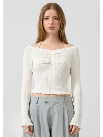 QS Strickpullover in 0200_creme