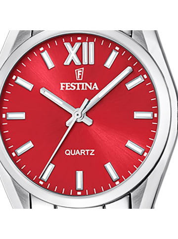 Festina Analog-Armbanduhr Festina Boyfriend silber mittel (ca. 37mm)