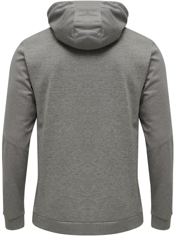 Hummel Poly Hoodie Hmlauthentic Poly Hoodie in GREY MELANGE