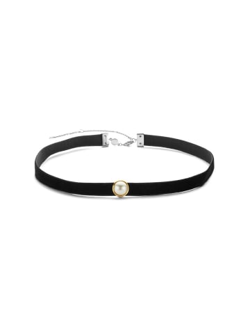 Ti Sento Milano Kette "Choker mit Muschelkernperle 34006PW/34" in Schwarz