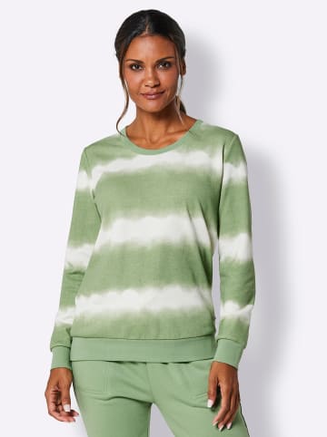 WITT WEIDEN Shirt in eucalyptus-champagner-bedruckt