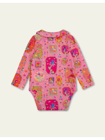Oilily Strampler Olive in Rosa