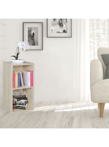 FineBuy Bücherregal in Grau / Spanplatte / 30x30x60