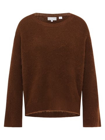 Usha Strickpullover in Dunkelbraun