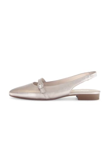 Gabor Slingpumps in gold