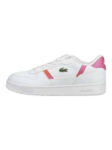 Lacoste Sneaker T-CLIP SET Weiß/Pink