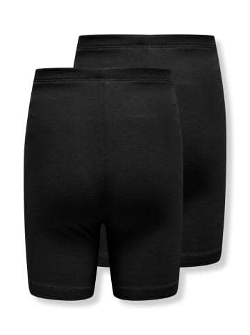 KIDS ONLY 2er Pack Bikershorts Koglove Radlerhosen in black
