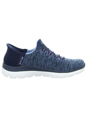 Skechers Slipper in blau