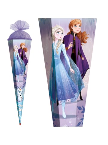 ROTH Schultüte groß Disney Frozen 85 cm in Lila