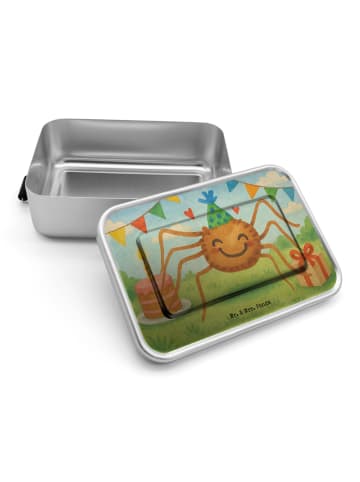Mr. & Mrs. Panda Lunchbox Spinne Agathe Party Design ohne Spruch in Weiß