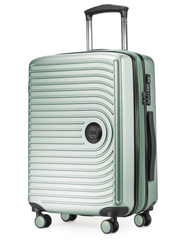 Hauptstadtkoffer Mitte - 3er Koffer-Set Hartschale Gepäckset, TSA, 4 Rollen (S, M & L) in Mint