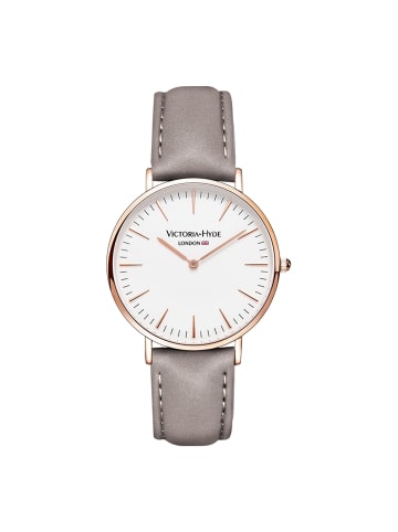 Victoria Hyde London Uhr Southfields Modern in Grau/Rosagold - (D)38mm